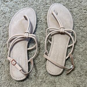 LC Lauren Conrad Light Tan Sandals